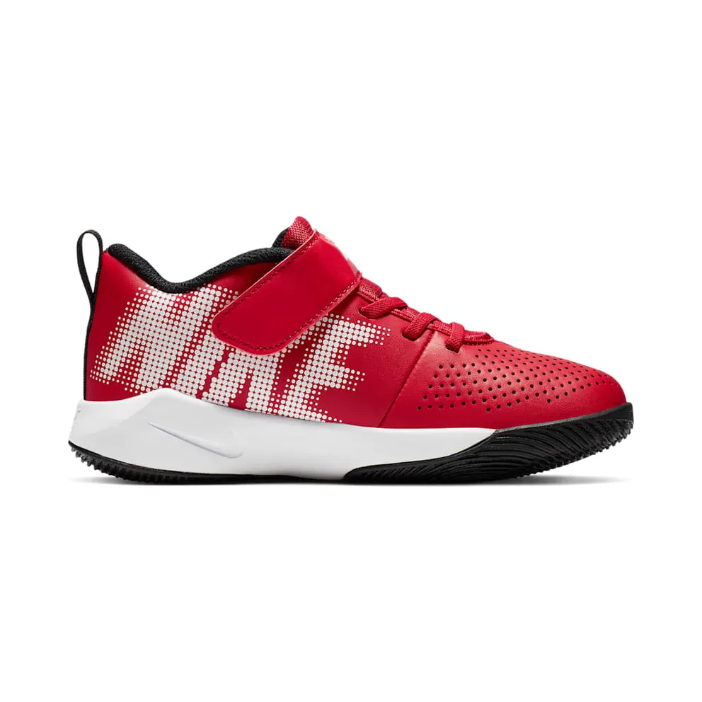 Nike Team Hustle Quick 9 University Red (PS) University Red/Black/White (AT5299-600)