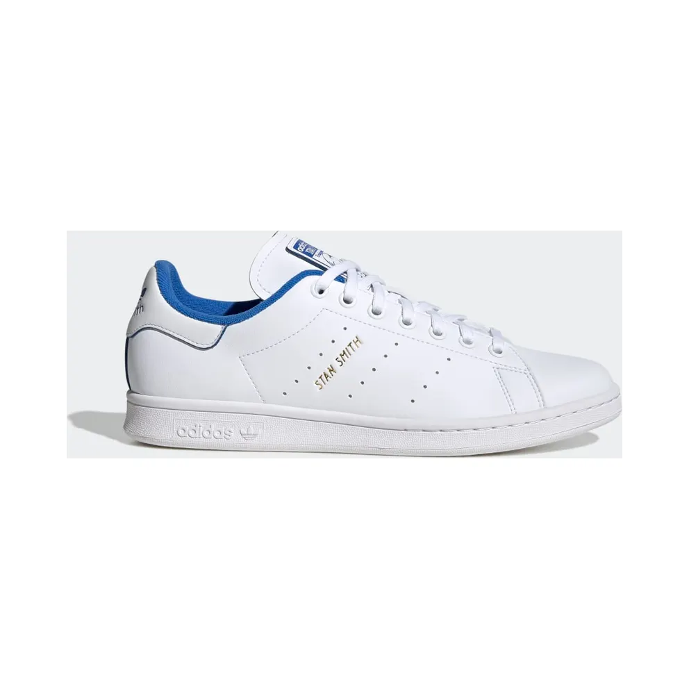 adidas Stan Smith Schuh Cloud White / Blue / Gold Metallic (GX4415)