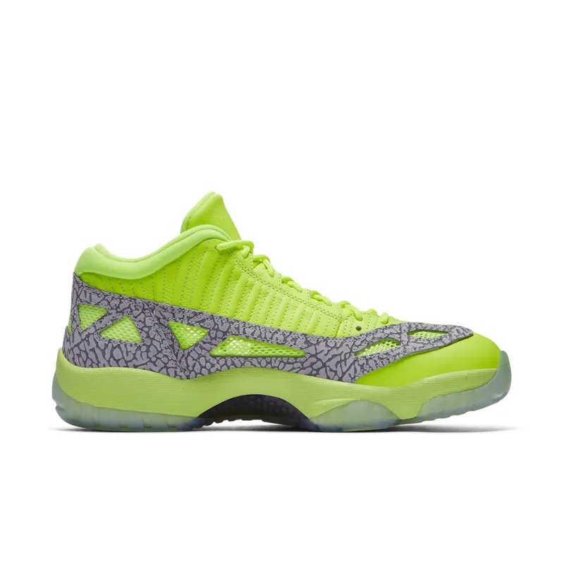 Jordan 11 Retro Low IE Volt Volt/Volt-Cement Grey (919712-700)