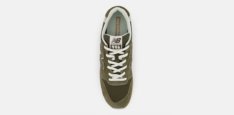 New Balance Khaki 996V2 Low-Top Sneakers (CM996TC2)