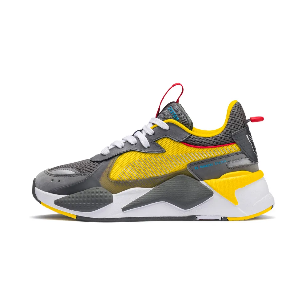 Puma RS-X Toys Transformers Bumblebee (GS) Quiet Shade/Cyber Yellow (370738-02)