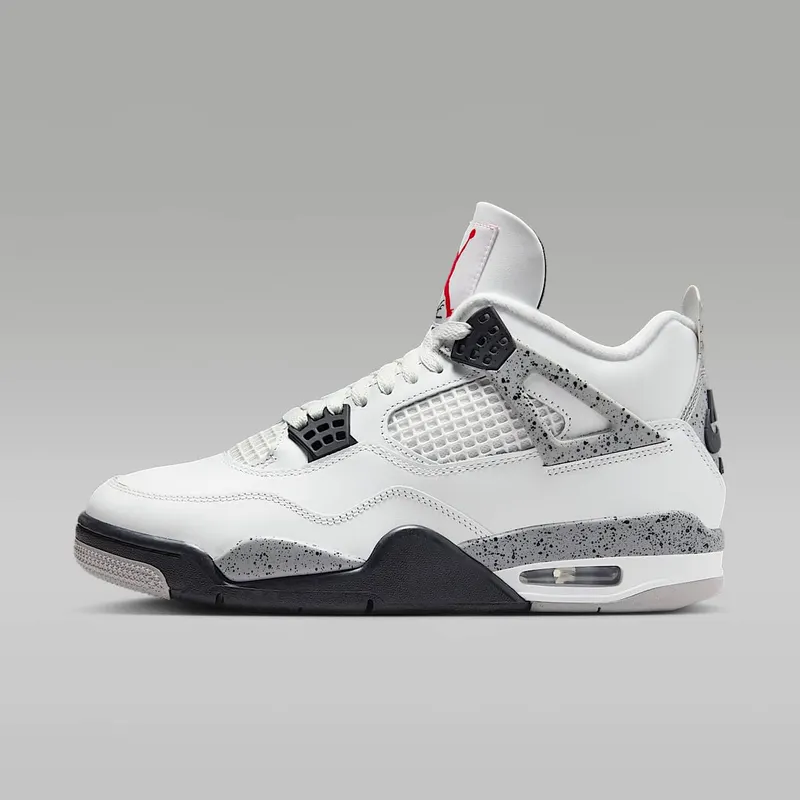 Jordan Air Jordan 4 “Summit White/Fire Red/Tech Grey/Black” (FV5029-100)