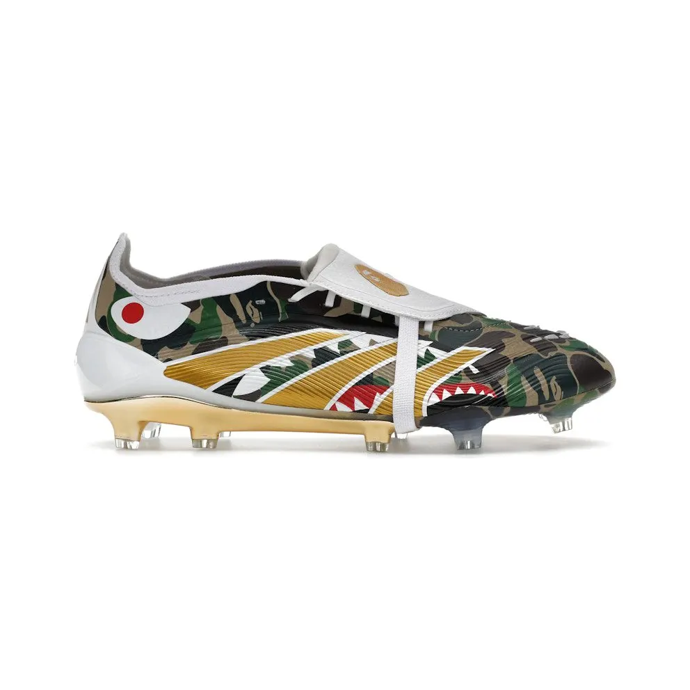 adidas Predator Elite Foldover Tongue FG Bape Green Camo (JS3104)
