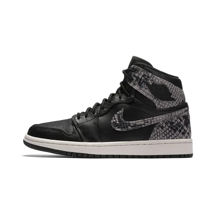 Jordan 1 Retro High Black Snake (W) “Black / Phantom” (AH7389-014)