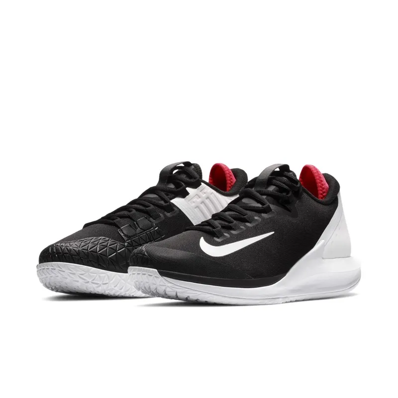 Nike Court Air Zoom Zero Black Bright Crimson Black Bright Crimson White (AA8018-016)