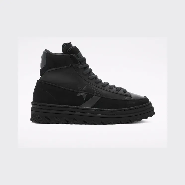 Converse Pro Leather X2 High ‘Black Ice – Triple Black’ Black/Black/Black (169478C)