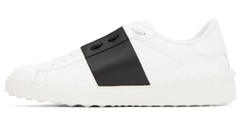 Valentino Garavani White & Black Open A01 BIANCO/NERO/BIAN (1Y0S0830BLU) (3)