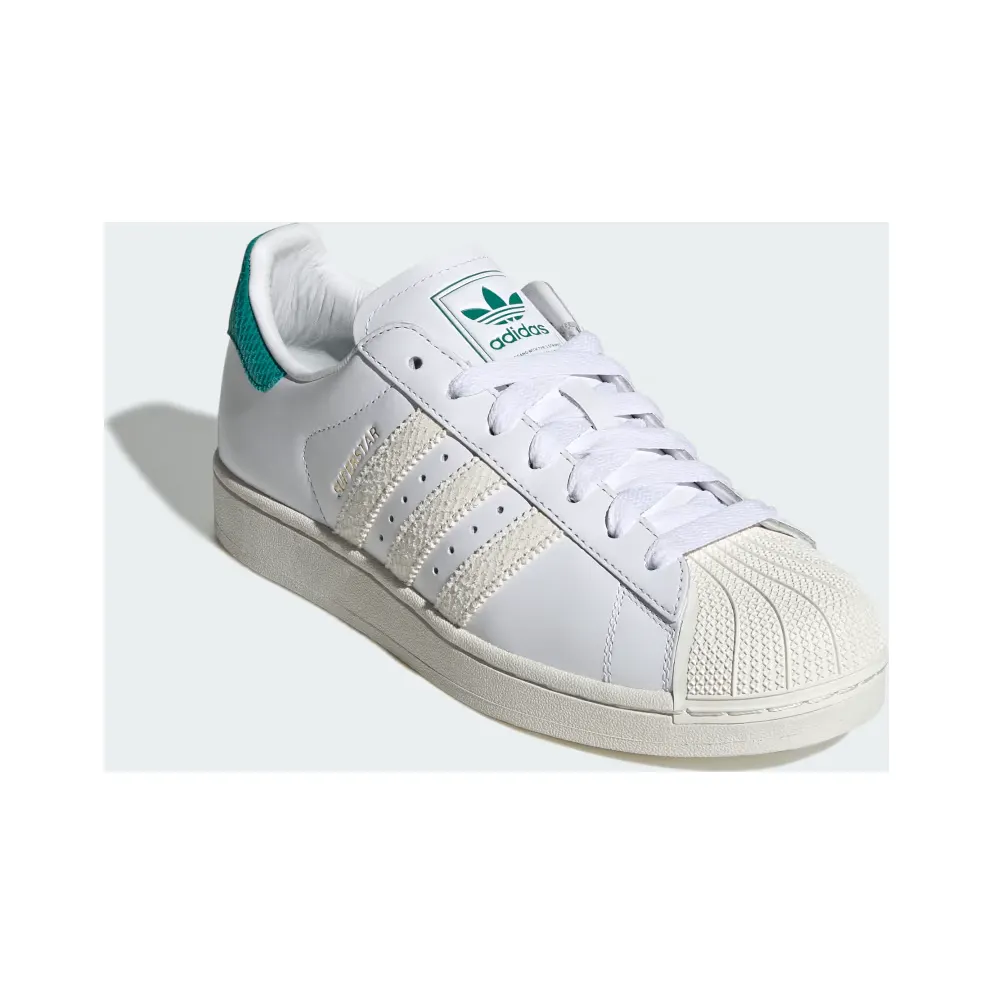 adidas Superstar II “Cloud White / Equipment Green / Off White” (LB5478)