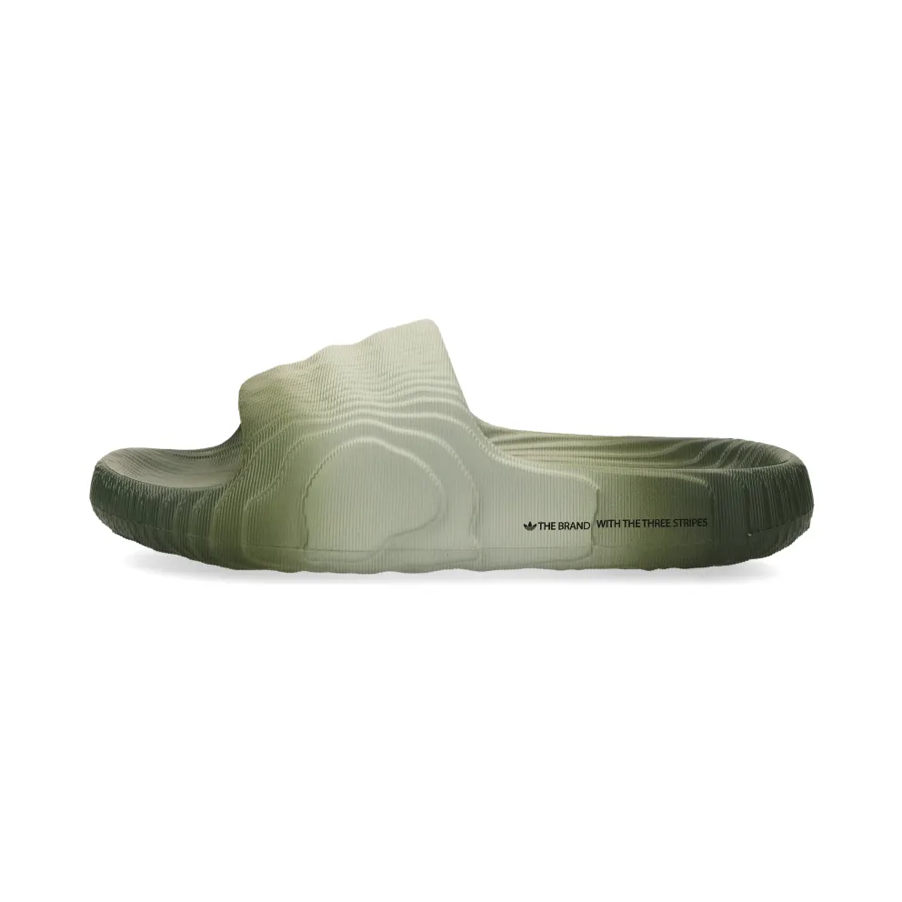 Adidas Adilette 22 Slides Wonder Silver / Silver Green / Core Black (IG7494)