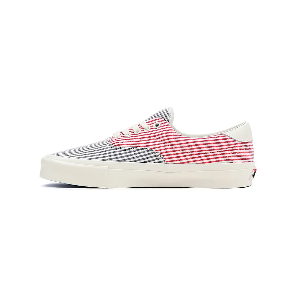 Vans Vault OG Style 45 LX Maritime Nautical Stripes Black Goji Berry (VN0A4UVGAR7)