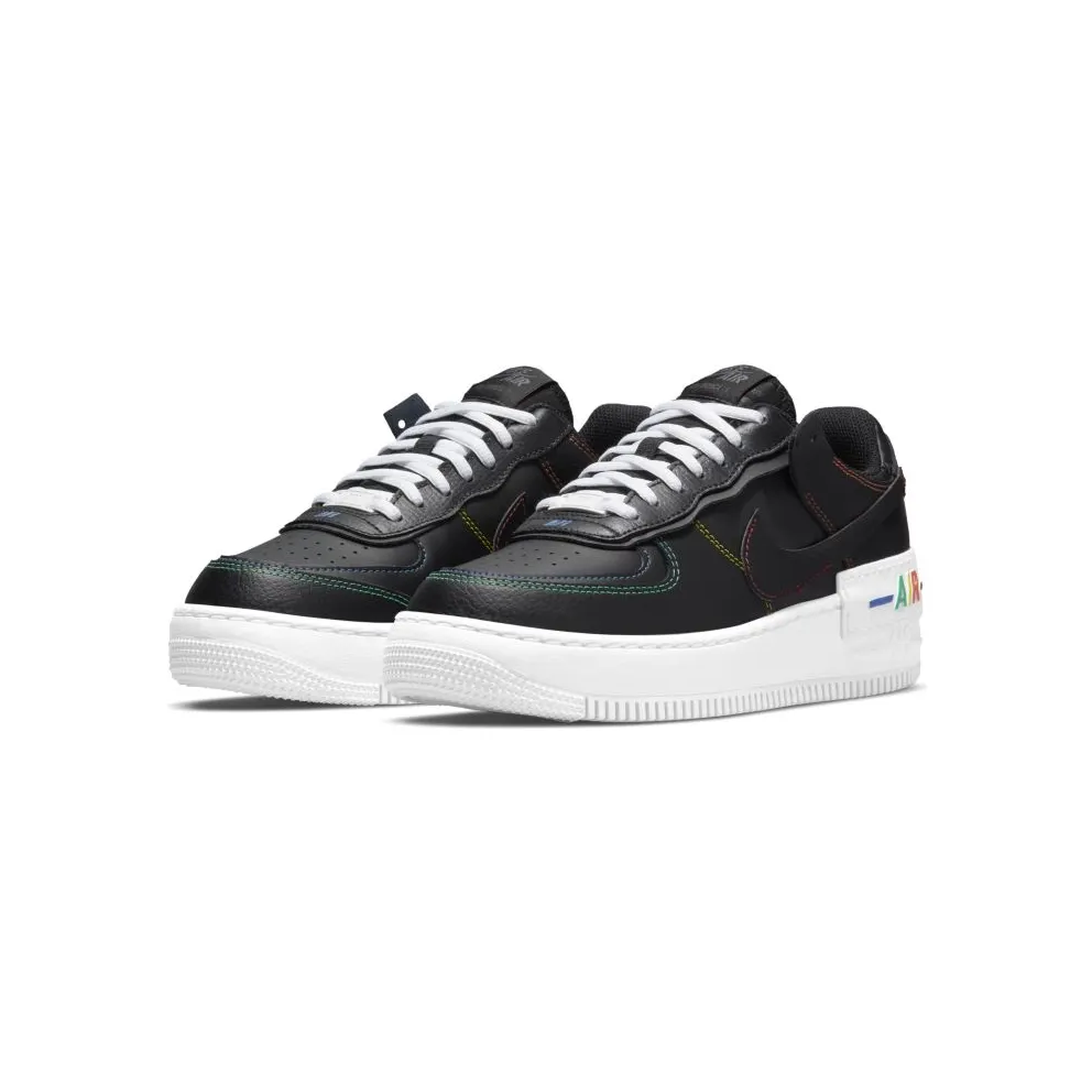 Nike Air Force 1 Low Shadow Black Opti Yellow (W) (DJ5998-001)