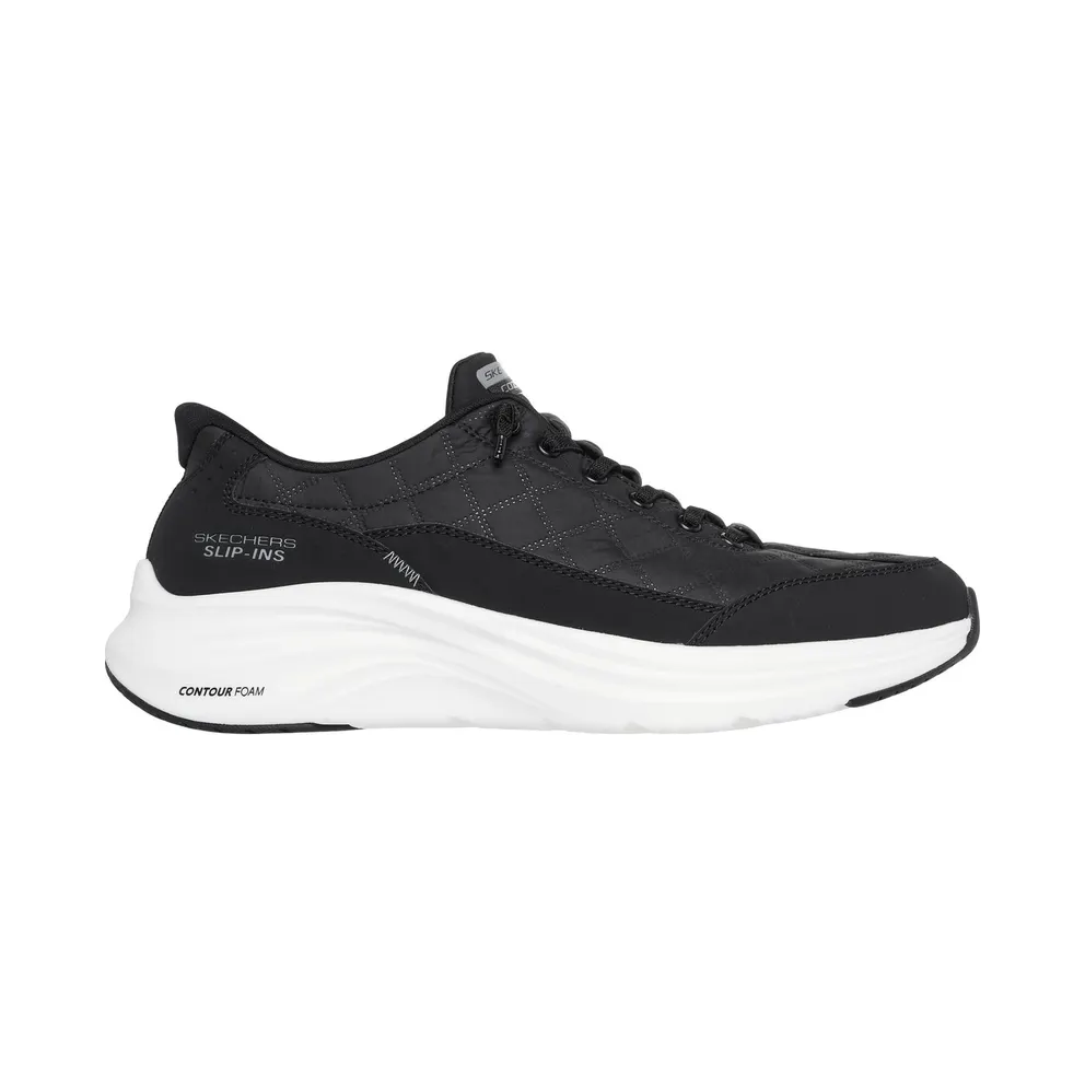 Skechers Slip-ins: Contour Foam – Cozy Fit Sneaker Schwarz/Weiß