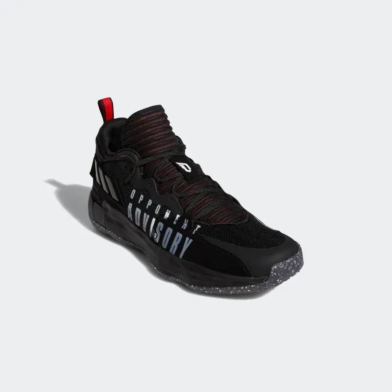 adidas Dame 7 EXTPLY: Opponent Advisory Core Black / Cloud White / Vivid Red (FY9939)