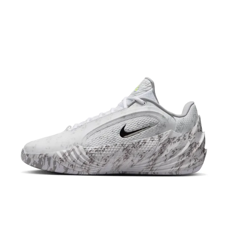 Nike Giannis Freak 8 “White / Light Smoke Grey / Black / Metallic Silver” (JA1403-100)