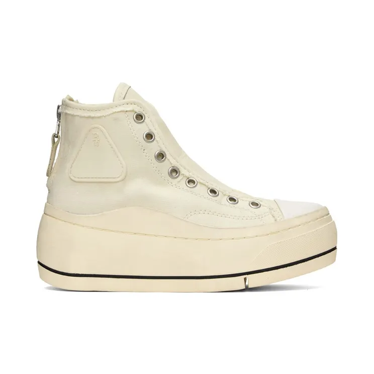R13 Off-White Lace Free Kurt High-Top Tilly (R13S5032-002)
