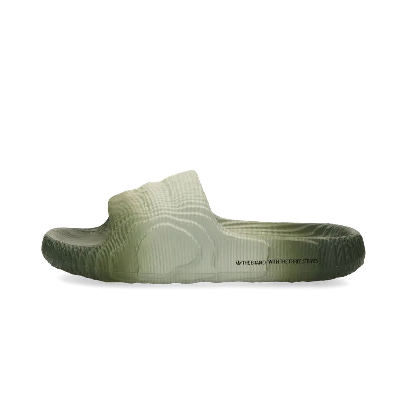 Adidas Adilette 22 Slides Wonder Silver / Silver Green / Core Black (IG7494)