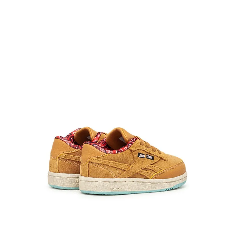 Reebok Jurassic Park Club C 85 Rich Ochre / Diffused Blue / Stadium Red (GZ0538)