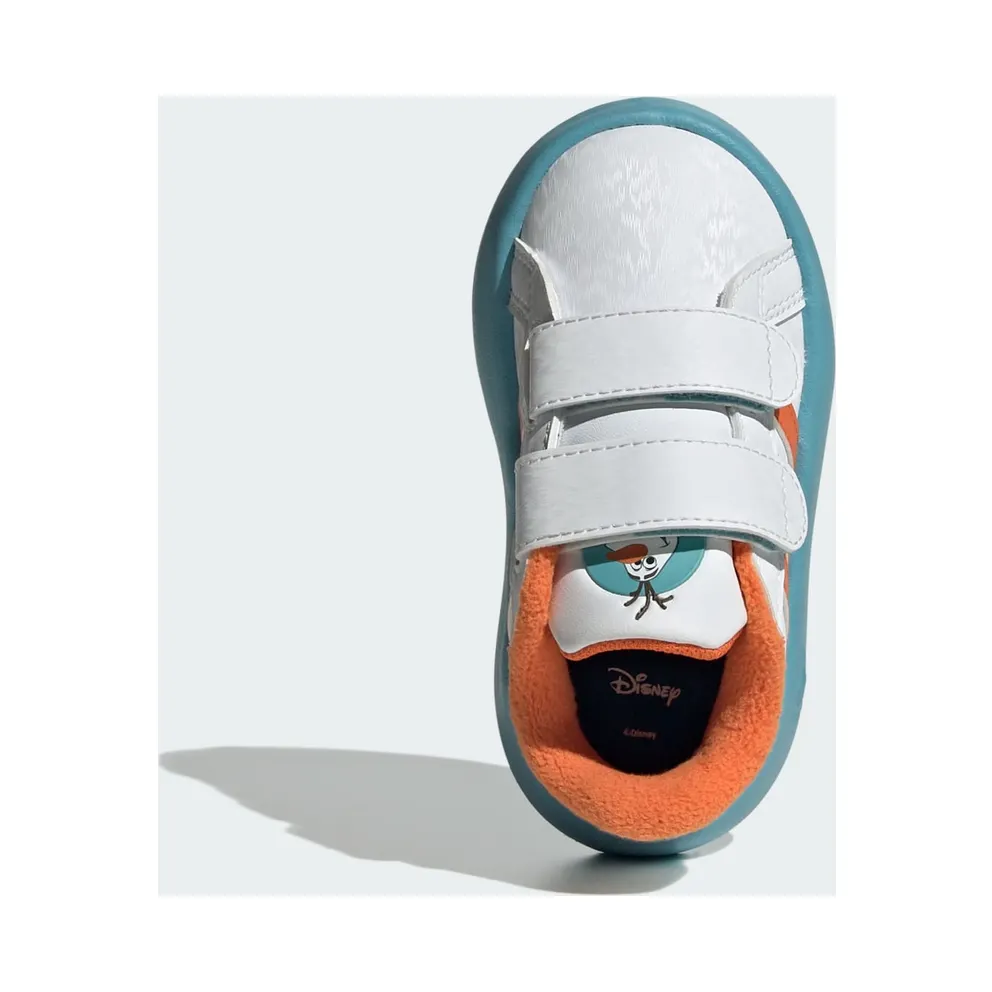 adidas Grand Court 2.0 Disney Olaf Cloud White Orange Preloved Blue (IF4058)