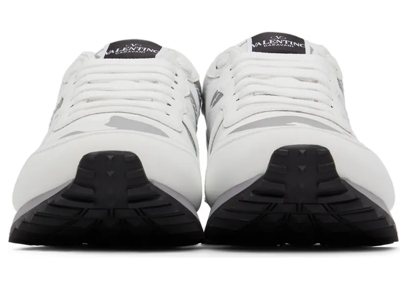 Valentino Garavani White Camo Rockrunner Sneakers (XY2S0723KIB) (2)