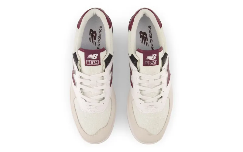 New Balance 574 Court White Crimson (CT574LFF)