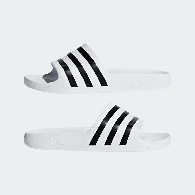 Adidas Adilette Aqua Slides Cloud White / Core Black / Cloud White (F35539)