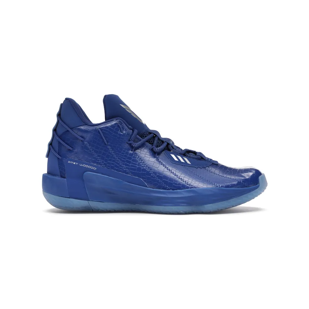 adidas Dame 7 Ric Flair Royal Blue/Silver Metallic/Royal Blue (FX6619)
