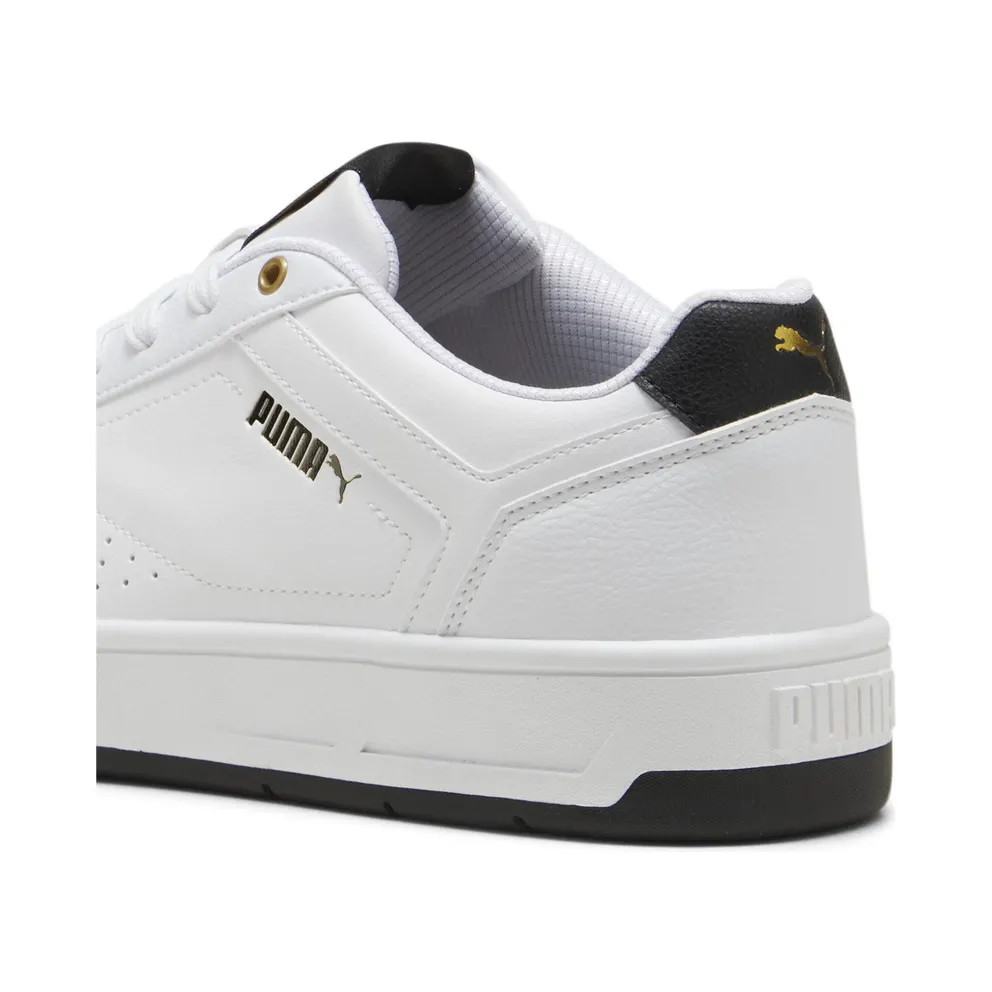 Puma Court Classic “Puma White / Puma Black / Puma Gold” (395018_07)