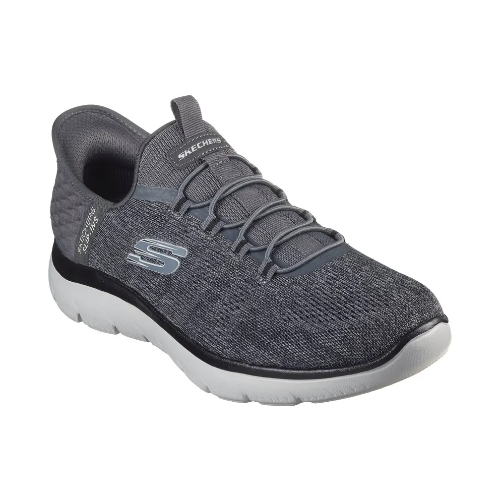 Skechers Slip-ins: Summits – Key Pace Sneaker Houtskool/Black