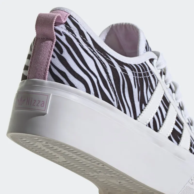 Adidas Nizza Platform Cloud White / Bliss Lilac / Core Black (GZ9681)