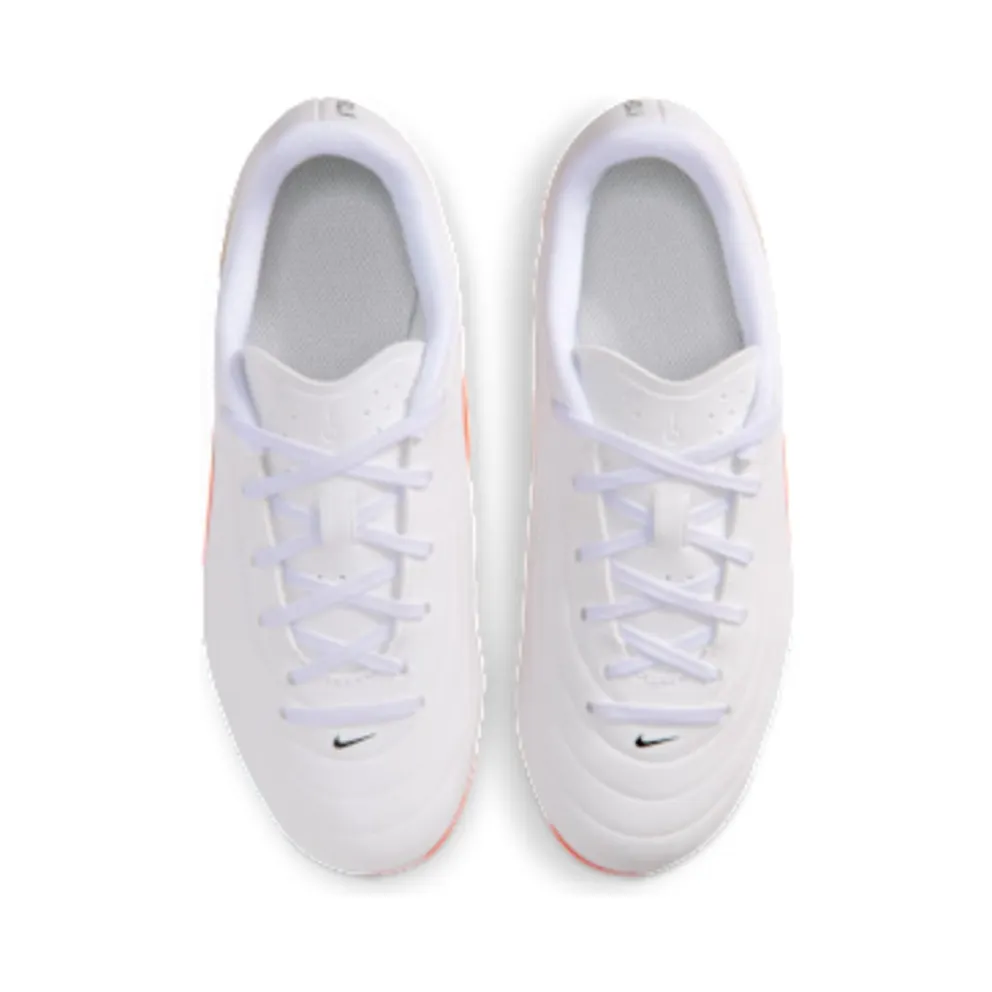 Nike Jr. Tiempo Maestro Club ‘ Multi-Ground Low-Top “White / Bright Crimson / Blur” (IB5025-100)