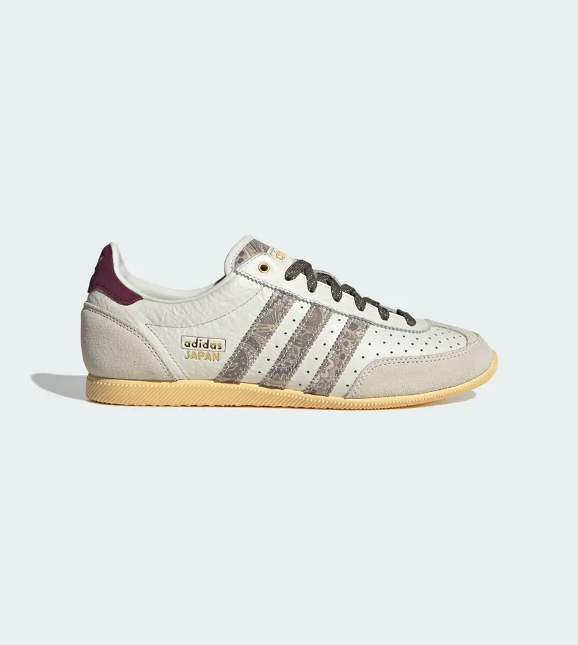 Adidas JAPAN X LIBERTY LONDON SCHOENEN Off White / Maroon / Olive Strata (KH9801)