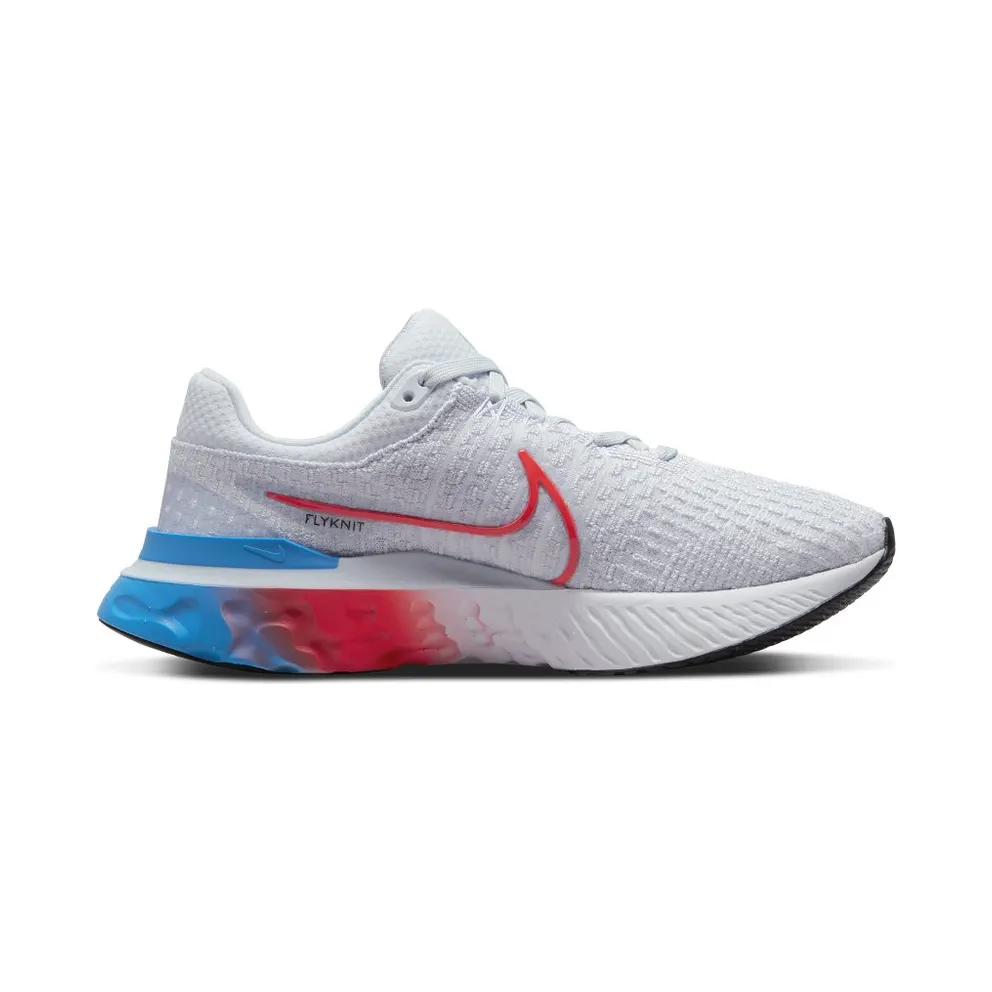 Nike React Infinity Run Flyknit 3 Road Running Grey (DV2178-001)