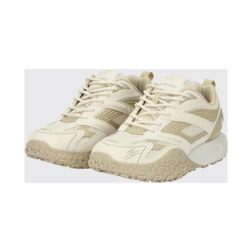 Plein Sport Urban Sprinter Mesh and Rubber Beige (SAFSUSC0933STE003N06)