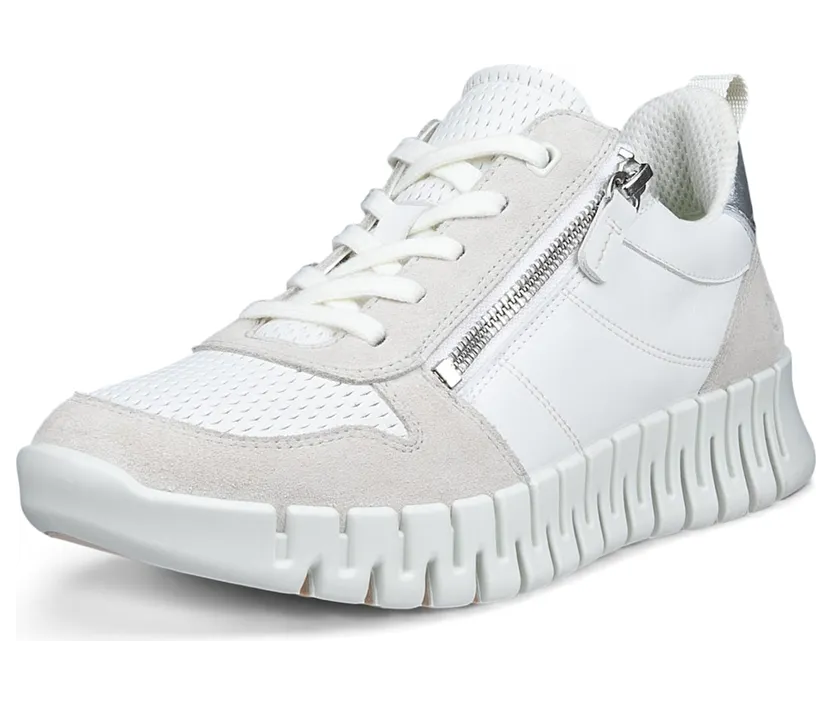 Ecco sneaker Lichtgrijs / Wit (218353-61534)