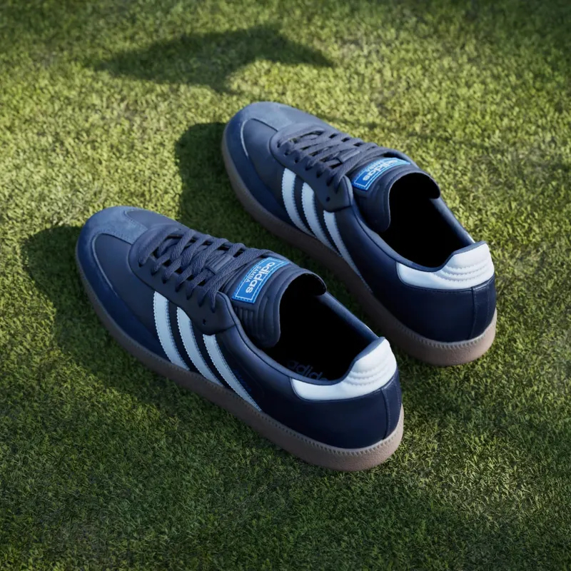adidas Samba Spikeless Golf Night Indigo Cloud White Blue Bird (JP8544)