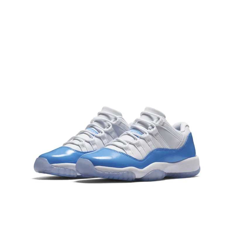 Jordan 11 Retro Low University Blue (GS) White/University Blue (528896-106)