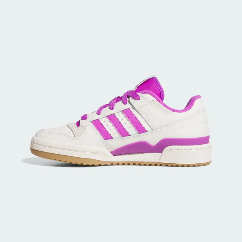 Adidas Forum Low CL “White / Purple” (JR0474)