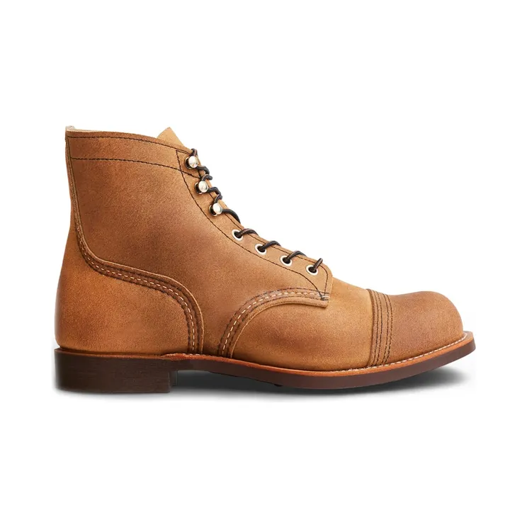 Red Wing Shoes Iron Ranger 6-Inch Boot Heritage #8083 Hawthorne Muleskinner Leather (08083-HAWTHORNE)