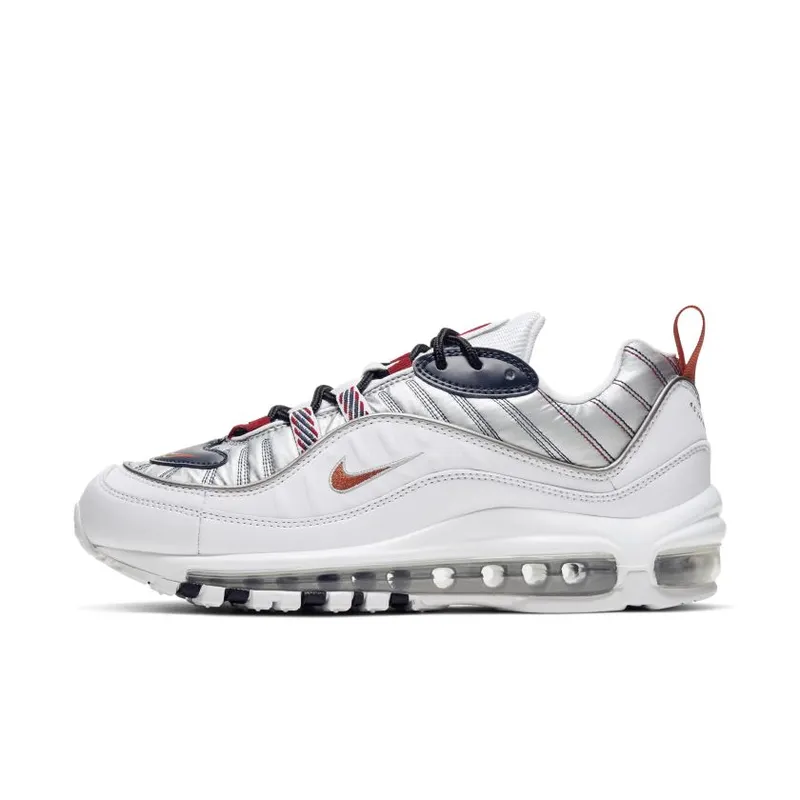 Nike Air Max 98 Starfish (W) White/Starfish-Wolf Grey-Gym Red (CQ3990-100)