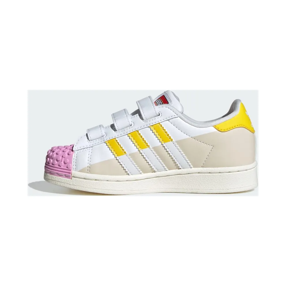 adidas Superstar x LEGO® Kids Cloud White / Yellow / Wonder White (IF2910)