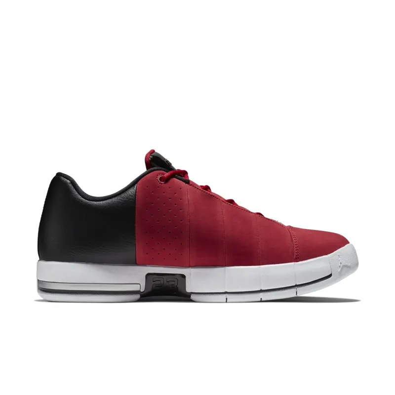 Jordan  Team Elite 2 Low Gym Red Black Gym Red/Metallic Silver-Black (AO1696-600)