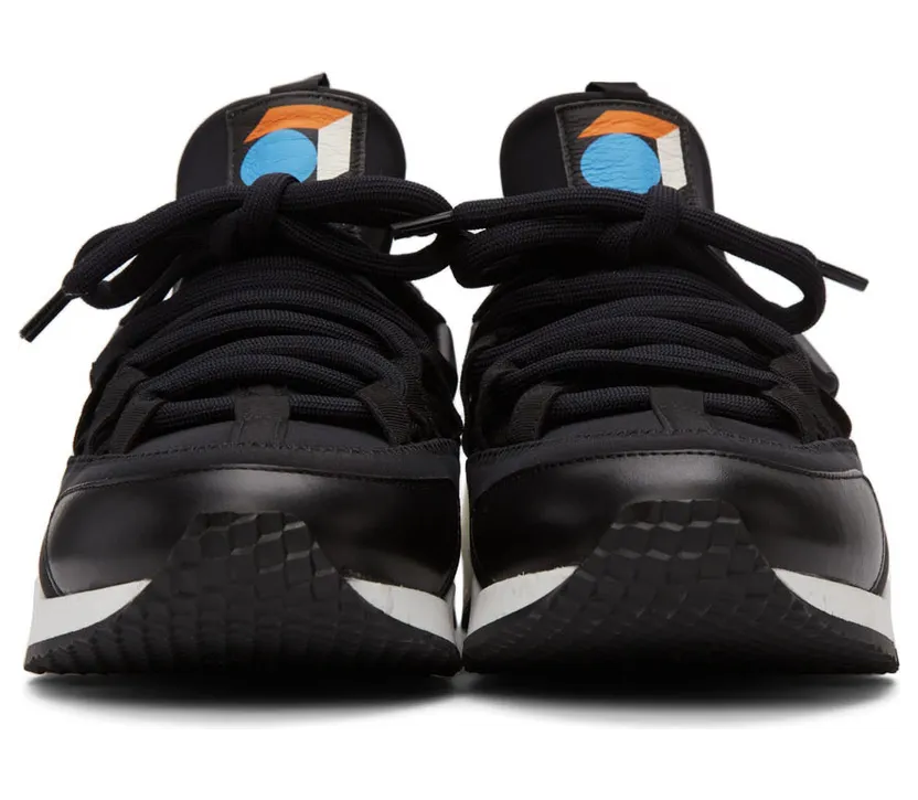 Pierre Hardy Black Trek Comet Sneakers (LX01X_PL) (2)
