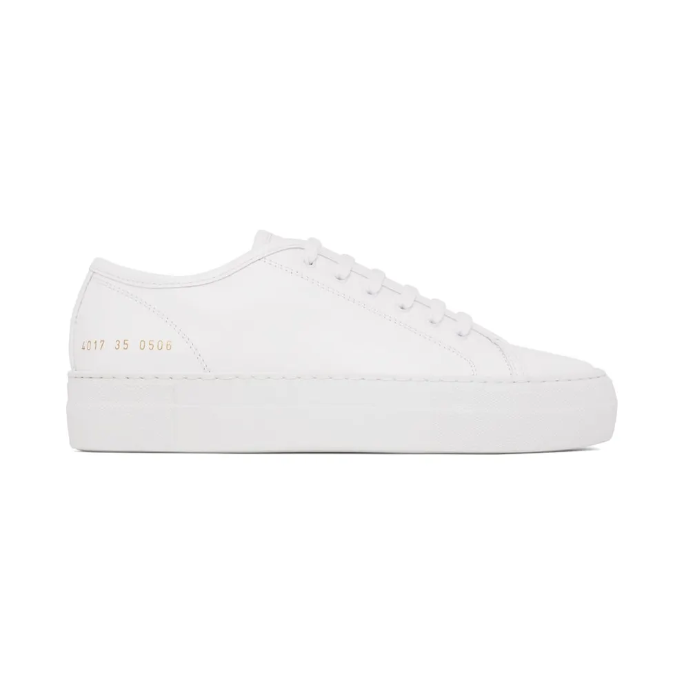Common Projects Black Tournament Low Super Sneakers (4017)
