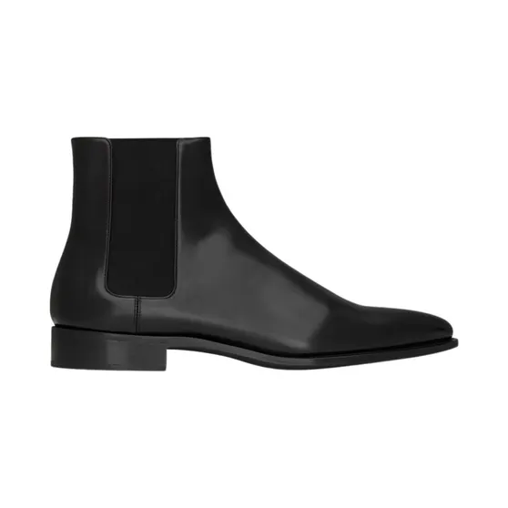 Saint Laurent Adrien Chelsea Boot Black