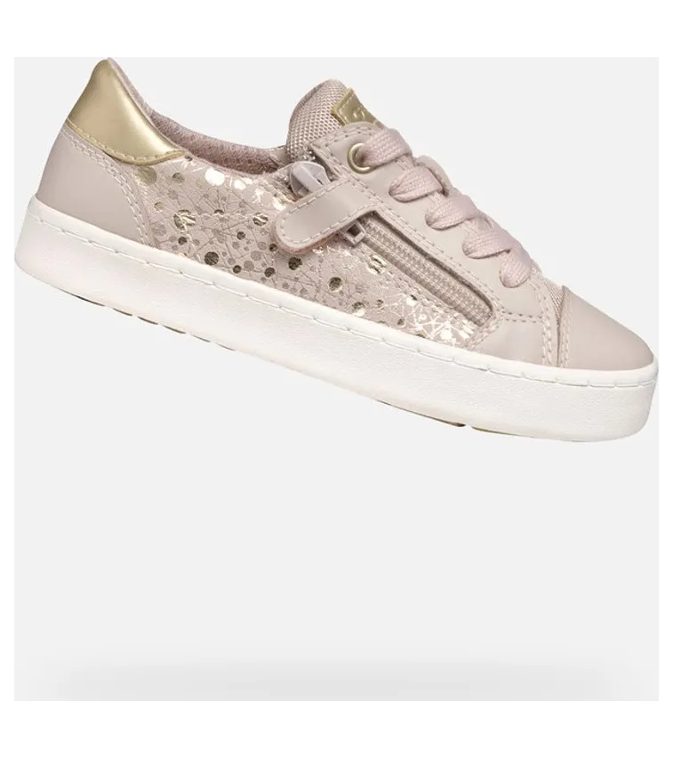 Geox sneaker Lichtroze/Platina (J45D5A007BCC8W2U)
