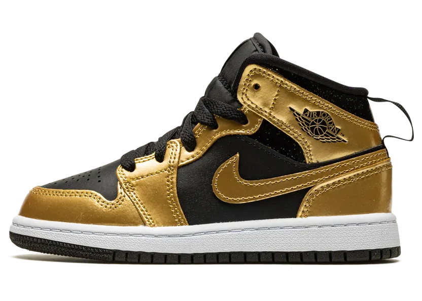 Jordan 1 Mid SE PS “Metallic Gold” (DR6968-071)