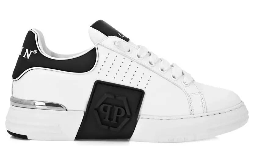 Philipp Plein Sneakers mit Hexagon-Logo – Schwarz (PAESUSC0775PLE005N)