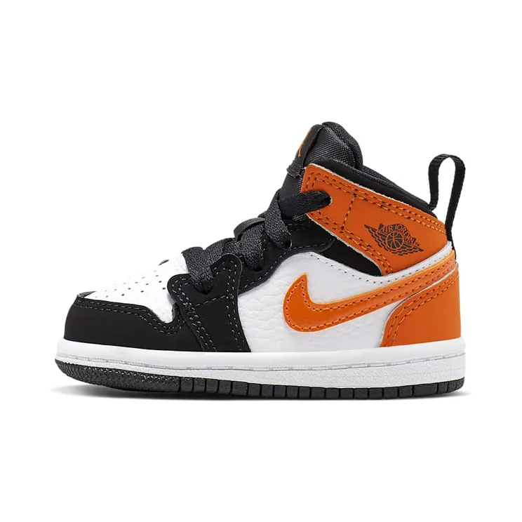 Jordan 1 Mid TD ‘Shattered Backboard’ “Black / Starfish / White” (640735-058)