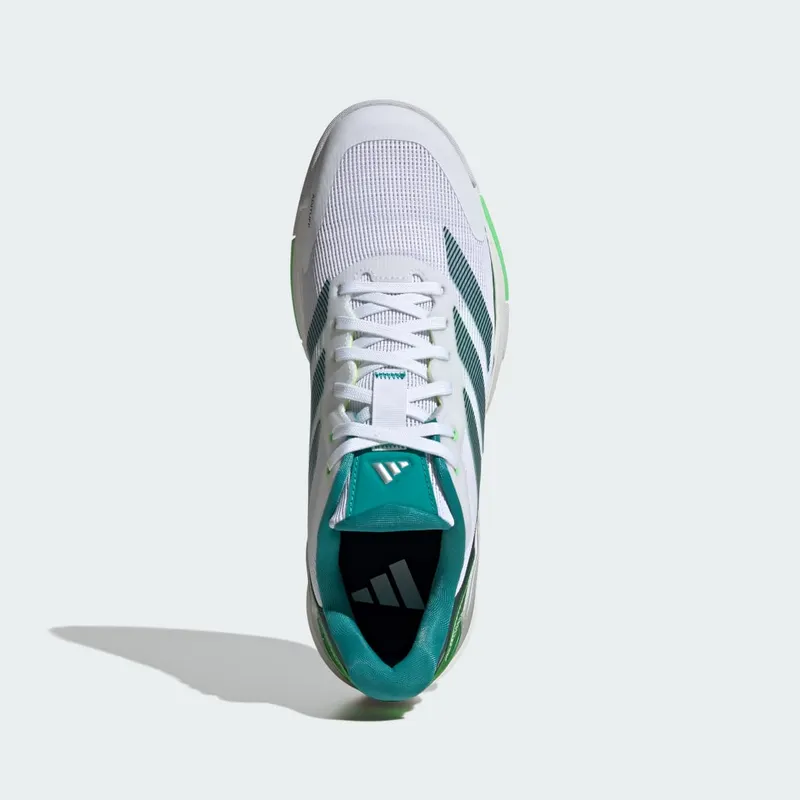 Adidas Crazyquick Padel Cloud White / Aurora Ivy / Lime Burst (JP7231)