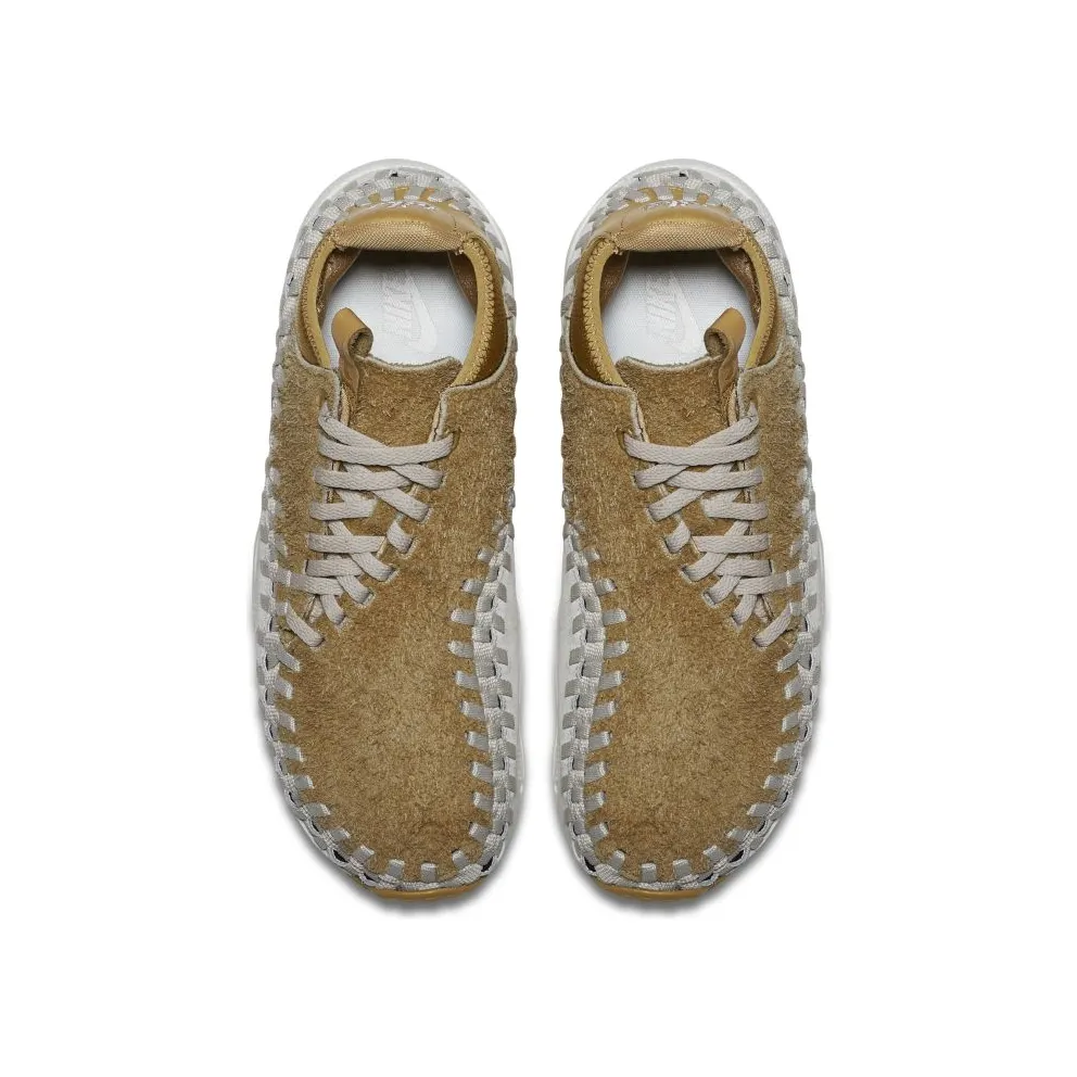 Nike Air Footscape Woven Chukka Flat Gold Light Orewood Brown (913929-700)